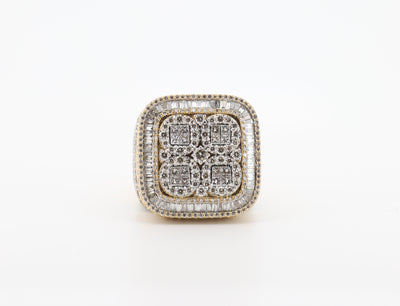 10K Gold 5.8 Carat VS Diamond Ring