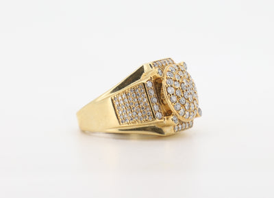14K Gold 2.25 Carat Round Cut Diamond Ring