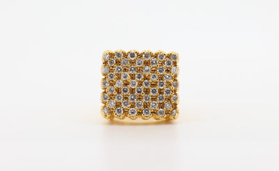 14K Gold 2 Carat Round Cut Diamond Ring