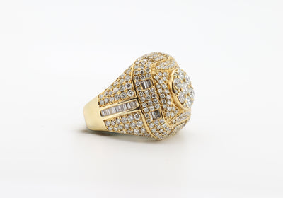 14K Gold 5.32 Carat VS1 Diamond Ring